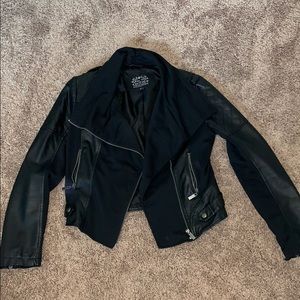 Blanc Noir leather jacket medium
